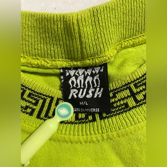 RUSH Men's Green T-Shirt - Picture 3 of 6